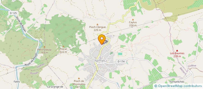 localisation de l'entreprise ESTEREN  NEFFIES