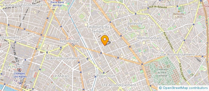 localisation de l'entreprise ESTERIEURS  PARIS