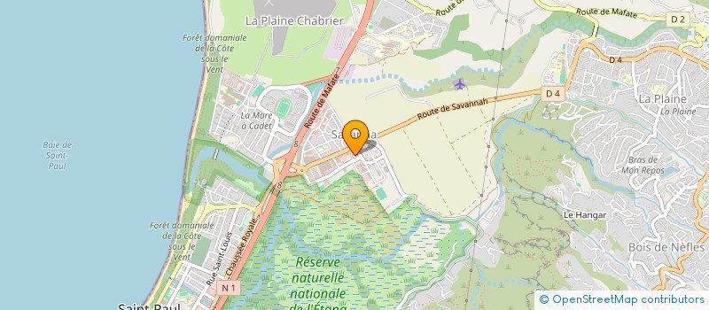 localisation de l'entreprise ESTETIKA à SAINT-PAUL