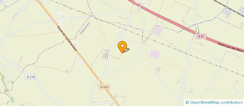 localisation de l'entreprise ESTEVE  VILLASAVARY