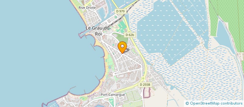 localisation de l'entreprise ESTEVE  LE GRAU-DU-ROI