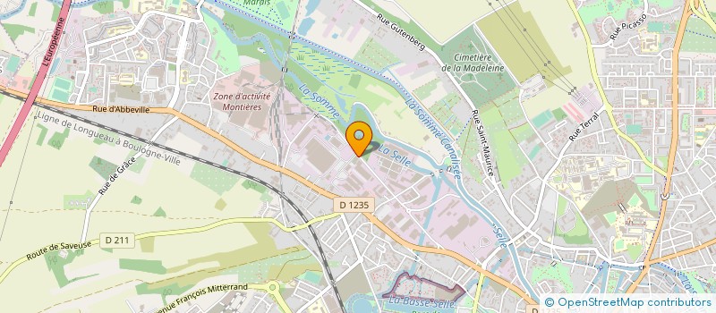 localisation de l'entreprise ESTEVE ELECTRICITE à AMIENS