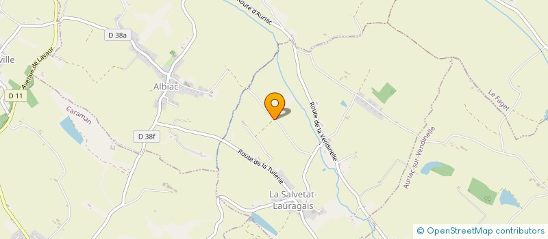 localisation de l'entreprise ESTEVE-PASQUET DISTRIBUTION à LA SALVETAT-LAURAGAIS