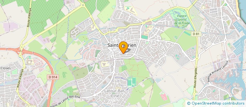 localisation de l'entreprise ESTEVE RENOV'  SAINT-CYPRIEN