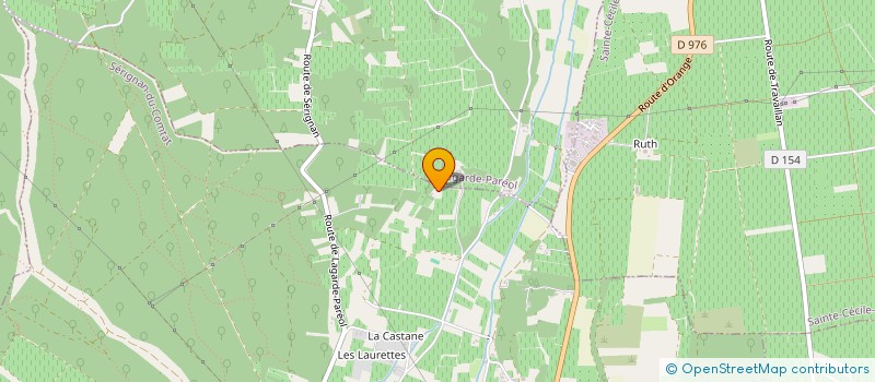 localisation de l'entreprise ESTEVE VINCENT  SERIGNAN-DU-COMTAT