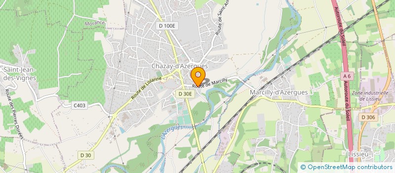 localisation de l'entreprise ESTEVES AU-RA  LISSIEU