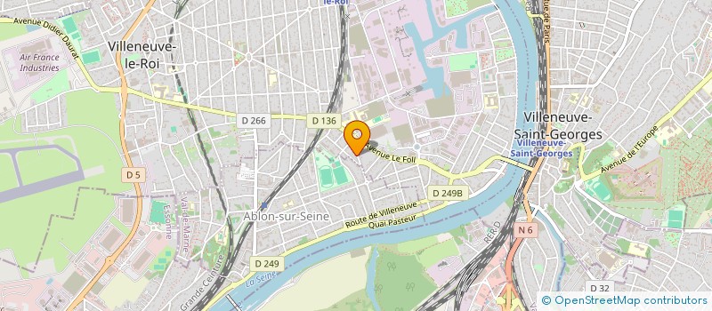 localisation de l'entreprise ESTEVES - FERREIRA  VILLENEUVE-LE-ROI