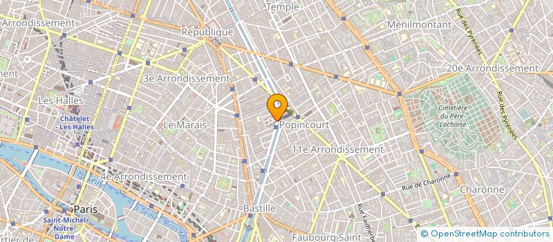 localisation de l'entreprise ESTEX  PARIS