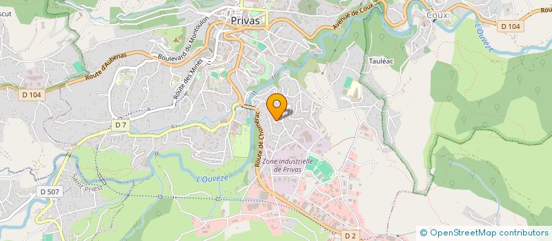 localisation de l'entreprise ESTGRECE  FLAVIAC