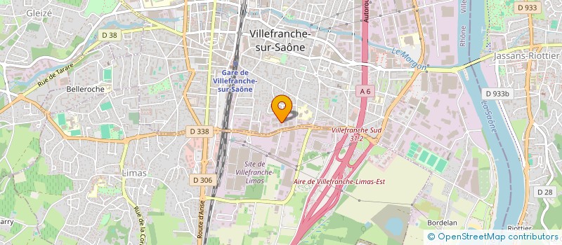 localisation de l'entreprise ESTH CLINIC VILLEFRANCHE  VILLEFRANCHE-SUR-SAONE