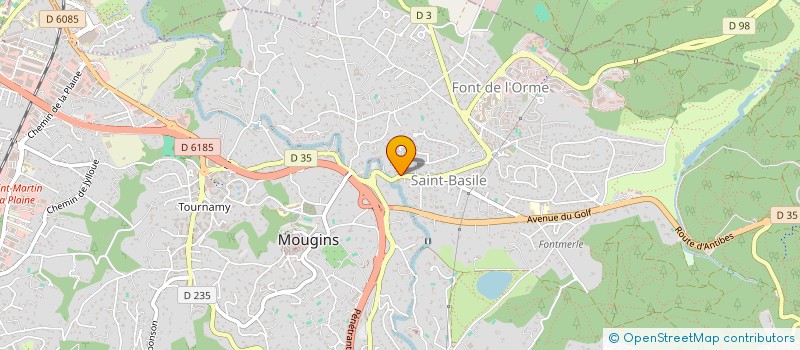 localisation de l'entreprise ESTHE TEETH à MOUGINS