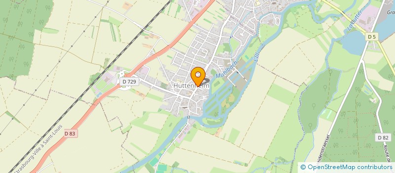localisation de l'entreprise ESTHE'ZEN à BENFELD