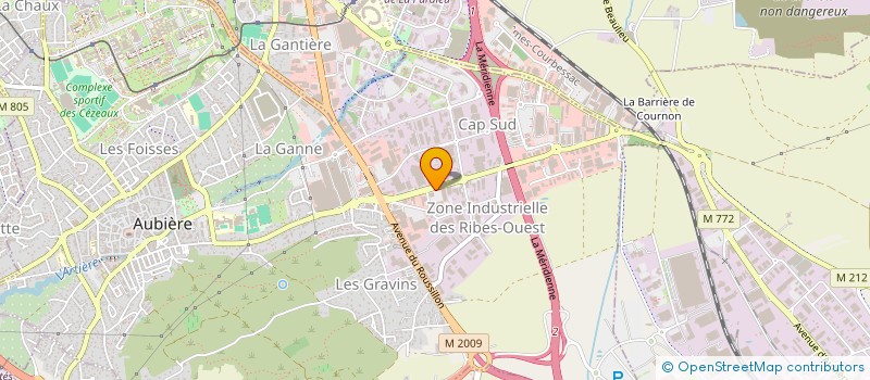 localisation de l'entreprise ESTHEBODY à AUBIERE