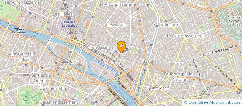 localisation de l'entreprise ESTHECLINIC MARAIS  PARIS