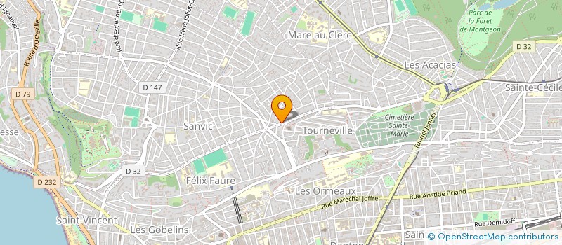 localisation de l'entreprise ESTHER à LE HAVRE