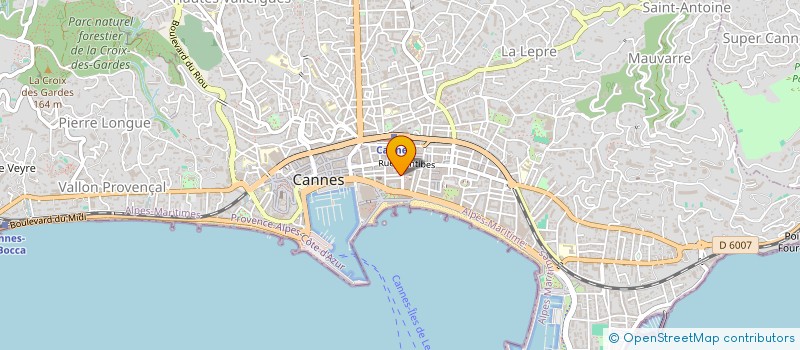 localisation de l'entreprise ESTHER EDEN à CANNES
