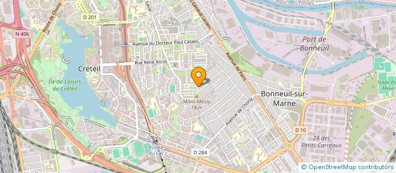 localisation de l'entreprise ESTHER EXOTIQUE  CRETEIL