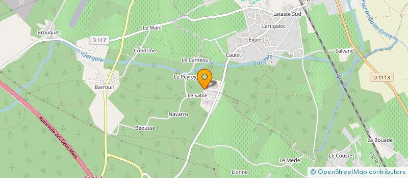 localisation de l'entreprise ESTHER INDUSTRIE  ILLATS