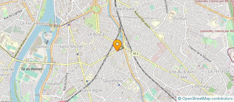 localisation de l'entreprise ESTHERSAM à TOULOUSE