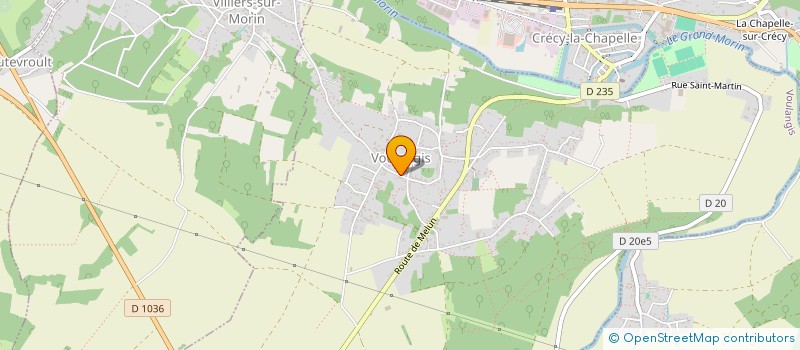 localisation de l'entreprise ESTHET'AQUA  VOULANGIS