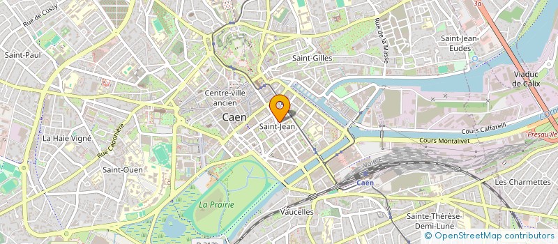 localisation de l'entreprise ESTHET2LA à CAEN