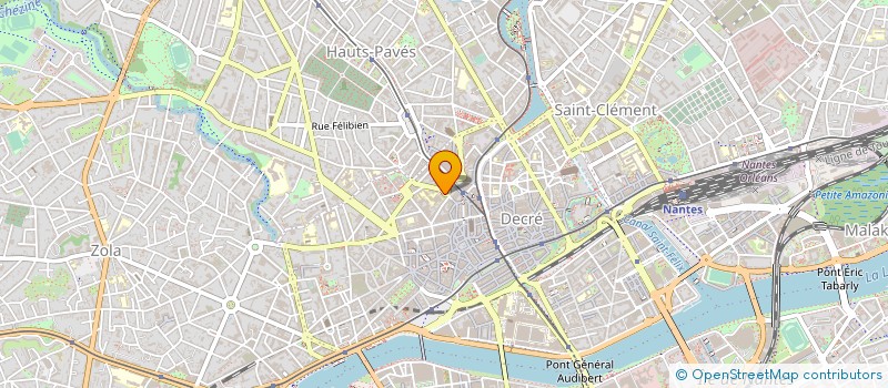 localisation de l'entreprise ESTHETE à NANTES