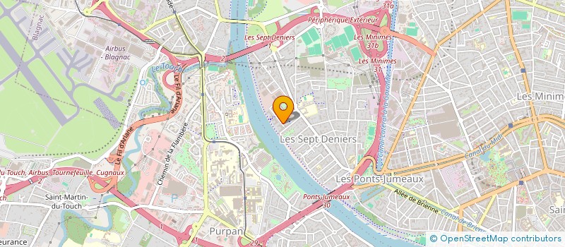 localisation de l'entreprise ESTHETI ' CAR à TOULOUSE