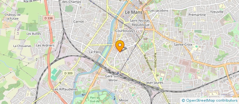 localisation de l'entreprise ESTHETI ZEN à LE MANS