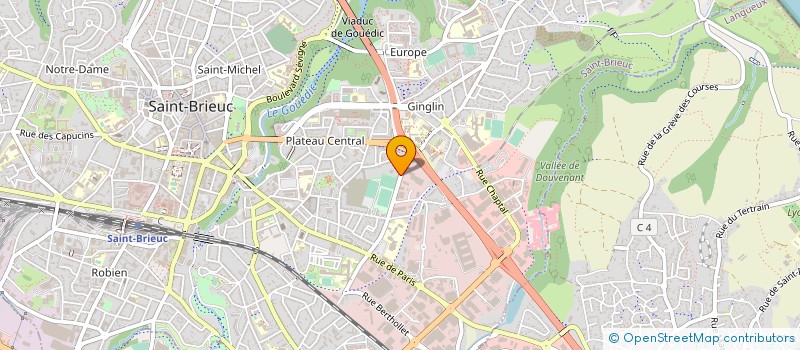 localisation de l'entreprise ESTHETIC AUTO à SAINT-BRIEUC