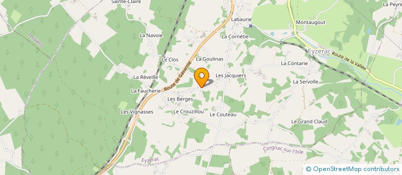 localisation de l'entreprise ESTHETIC CAR 24  NEGRONDES