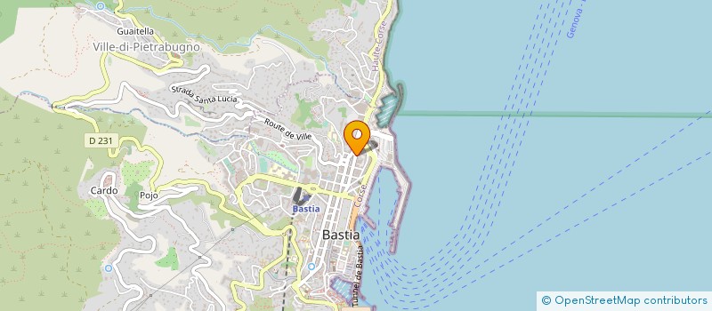 localisation de l'entreprise ESTHETIC DEPIL à BASTIA