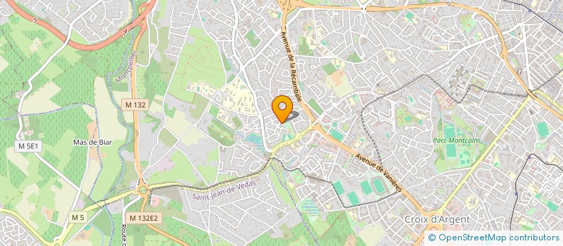 localisation de l'entreprise ESTHETIC IMPACT à MONTPELLIER