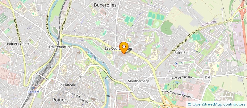 localisation de l'entreprise ESTHETIC PROVENCE à POITIERS