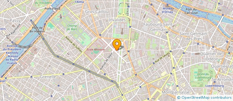 localisation de l'entreprise ESTHETIC SUD  PARIS