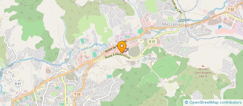localisation de l'entreprise ESTHETICAR à AJACCIO