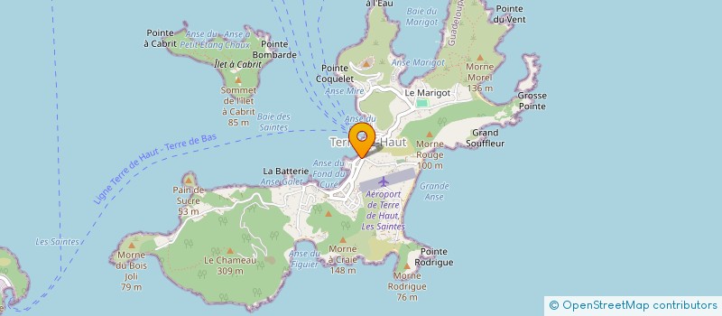 localisation de l'entreprise ESTHETIK KARAYIB à TERRE-DE-HAUT