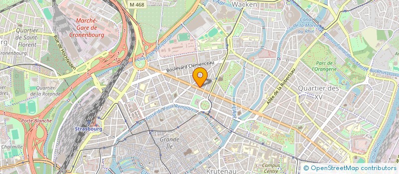 localisation de l'entreprise ESTHETIQUE HASRET à STRASBOURG