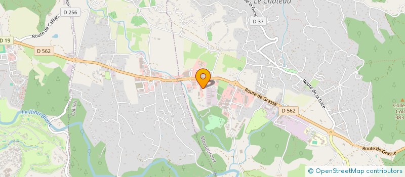 localisation de l'entreprise ESTHETIQUE LAURA  MONTAUROUX