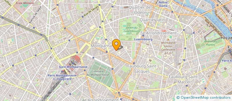 localisation de l'entreprise ESTHETIQUE SAINT-GERMAIN  PARIS