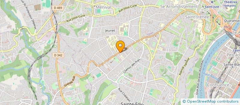 localisation de l'entreprise ESTHETIQUEMENT SOI à SAINTE-FOY-LES-LYON