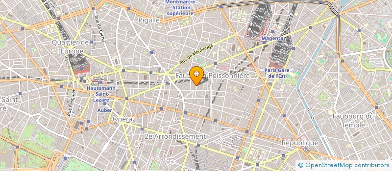 localisation de l'entreprise ESTHIS  PARIS