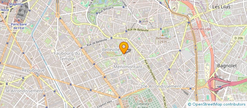 localisation de l'entreprise ESTHISAC  PARIS