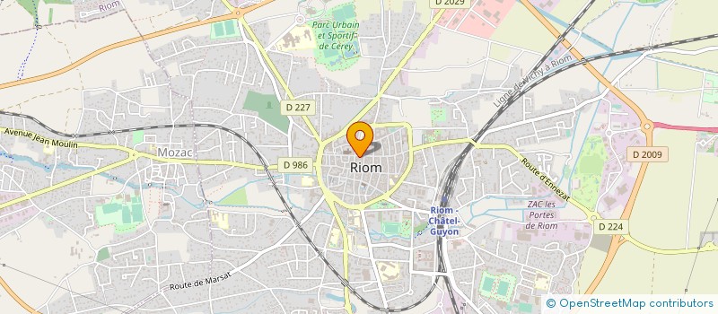 localisation de l'entreprise ESTIA SERVICES PLUS à RIOM