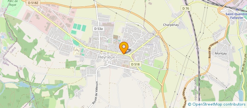 localisation de l'entreprise ESTIA VOOS  HEYRIEUX