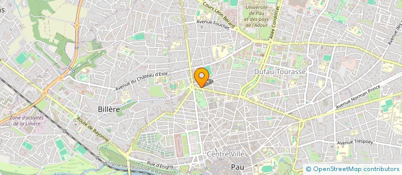 localisation de l'entreprise ESTIBELLE à PAU
