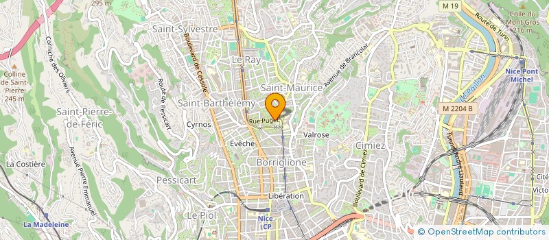localisation de l'entreprise ESTIENNE ENERGIE à NICE