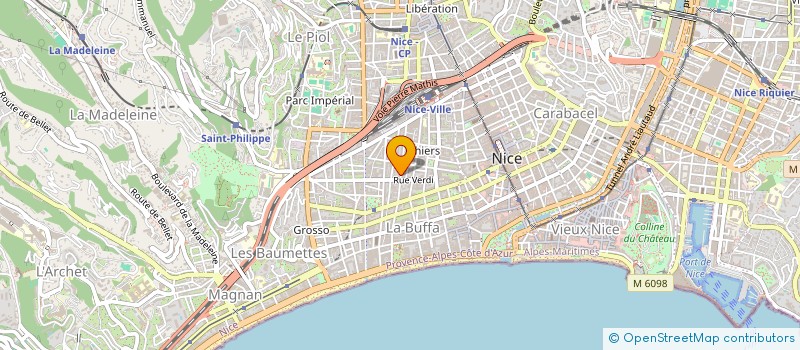 localisation de l'entreprise ESTIENNE MARIE à NICE