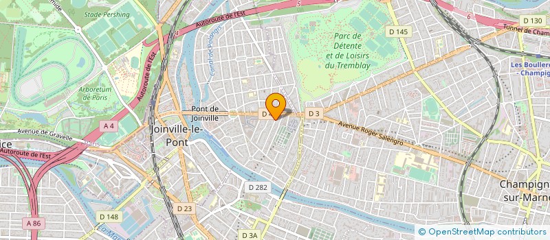 localisation de l'entreprise ESTIENNES D ORVES  JOINVILLE-LE-PONT