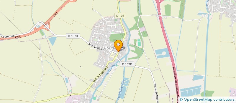 localisation de l'entreprise ESTIGOUV  COUTERNON