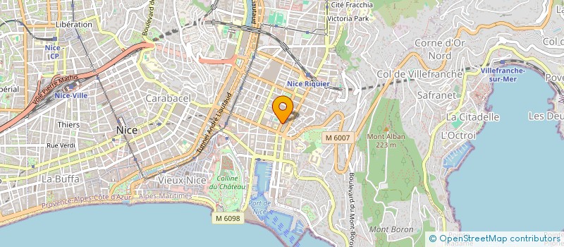 localisation de l'entreprise ESTIKA BARBER à NICE